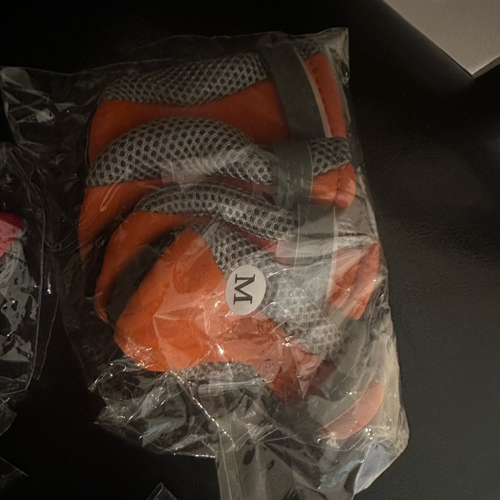 Dog Paw Protectors - Pink, Orange, Black, Blue - Picture 5 of 5